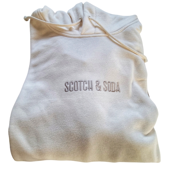Scotch & Soda Other - Scotch & Soda // M's Relaxed Fit Colorblock Hoodie // XL // Beige